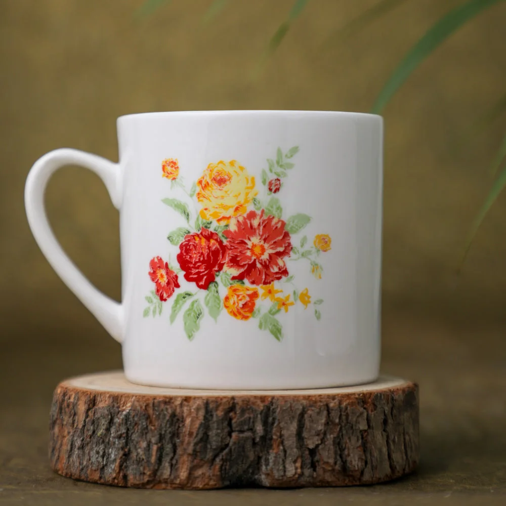 Floral Tea Cup