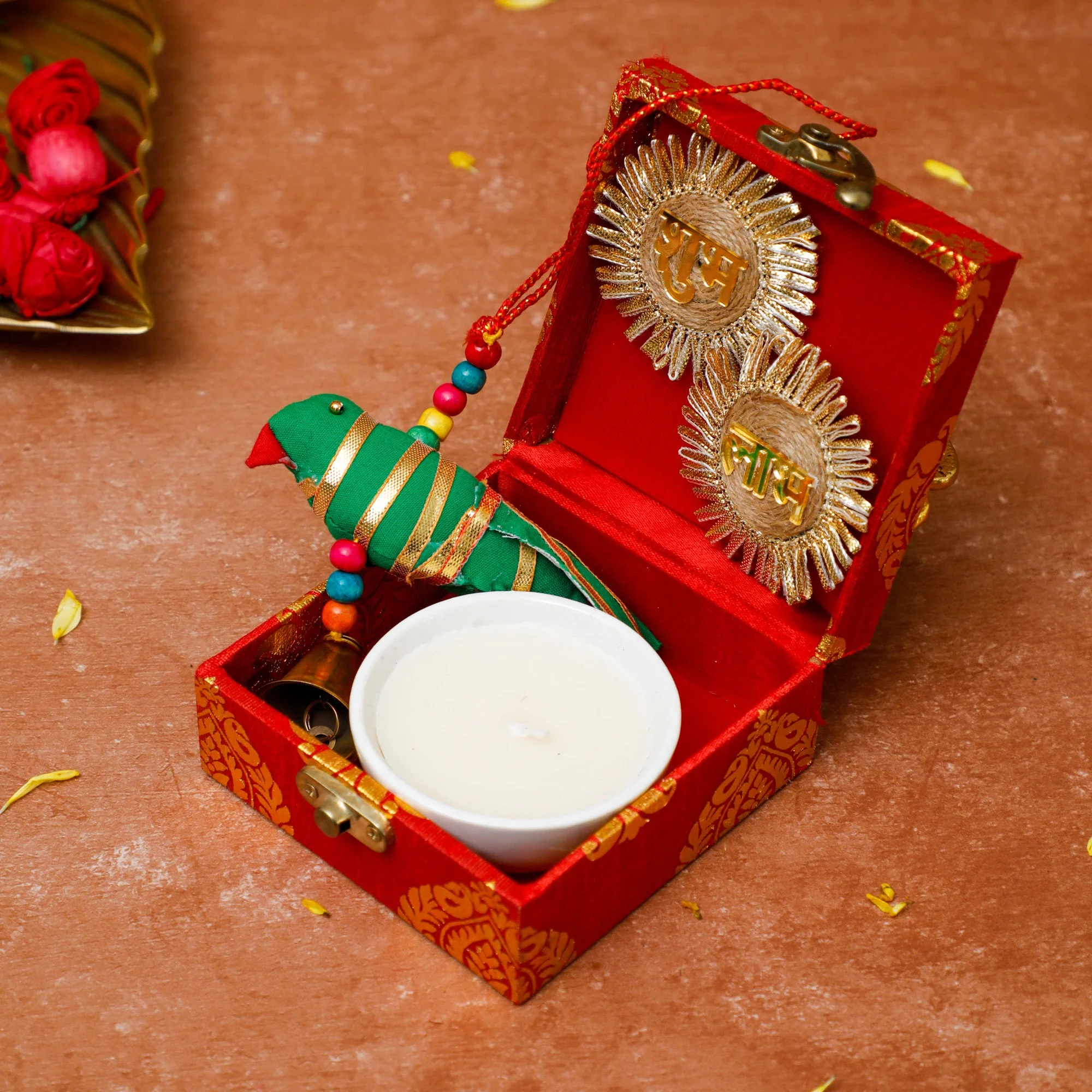 Shubh Labh + Motif Design Raw Silk Box 