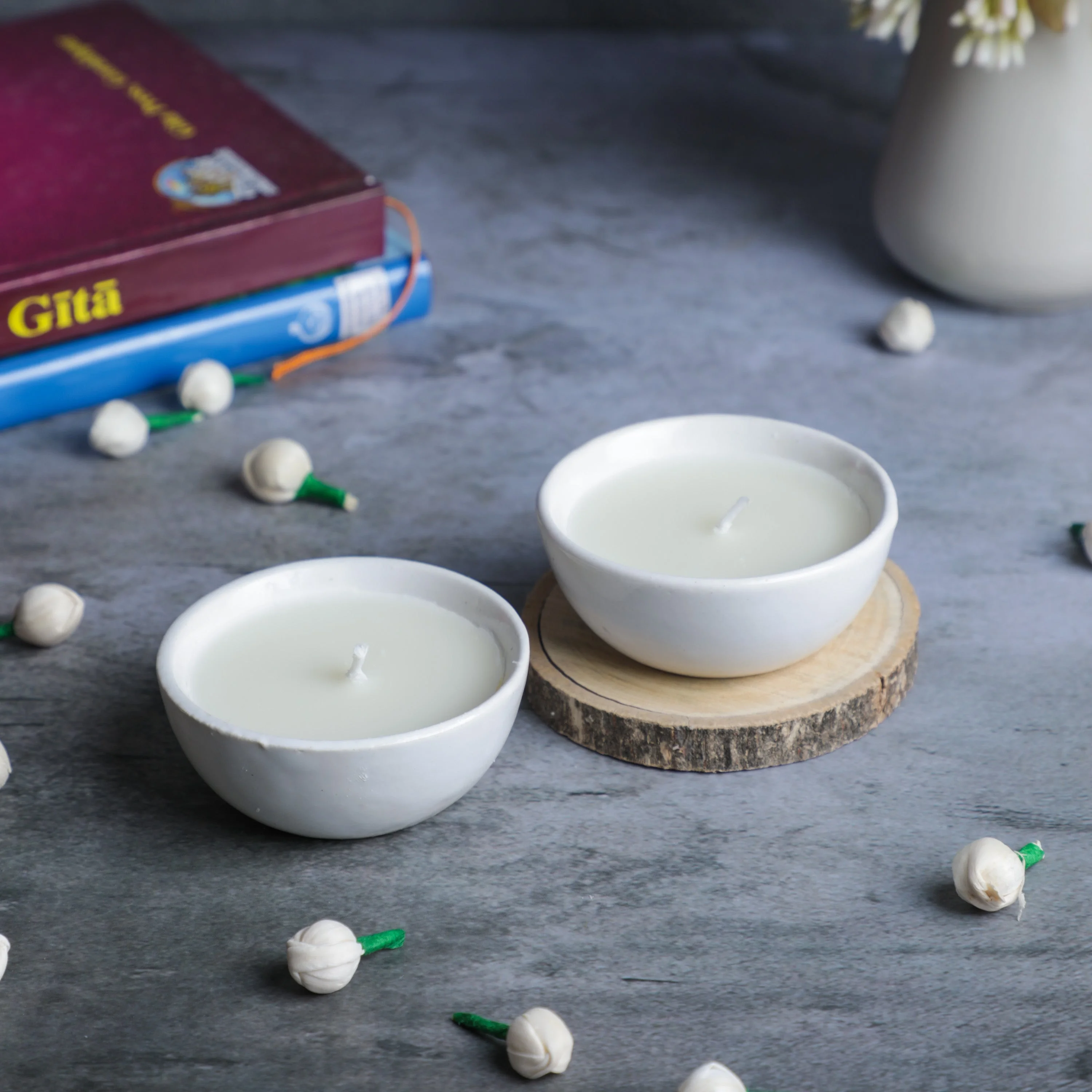 Ceramic Candle Favor