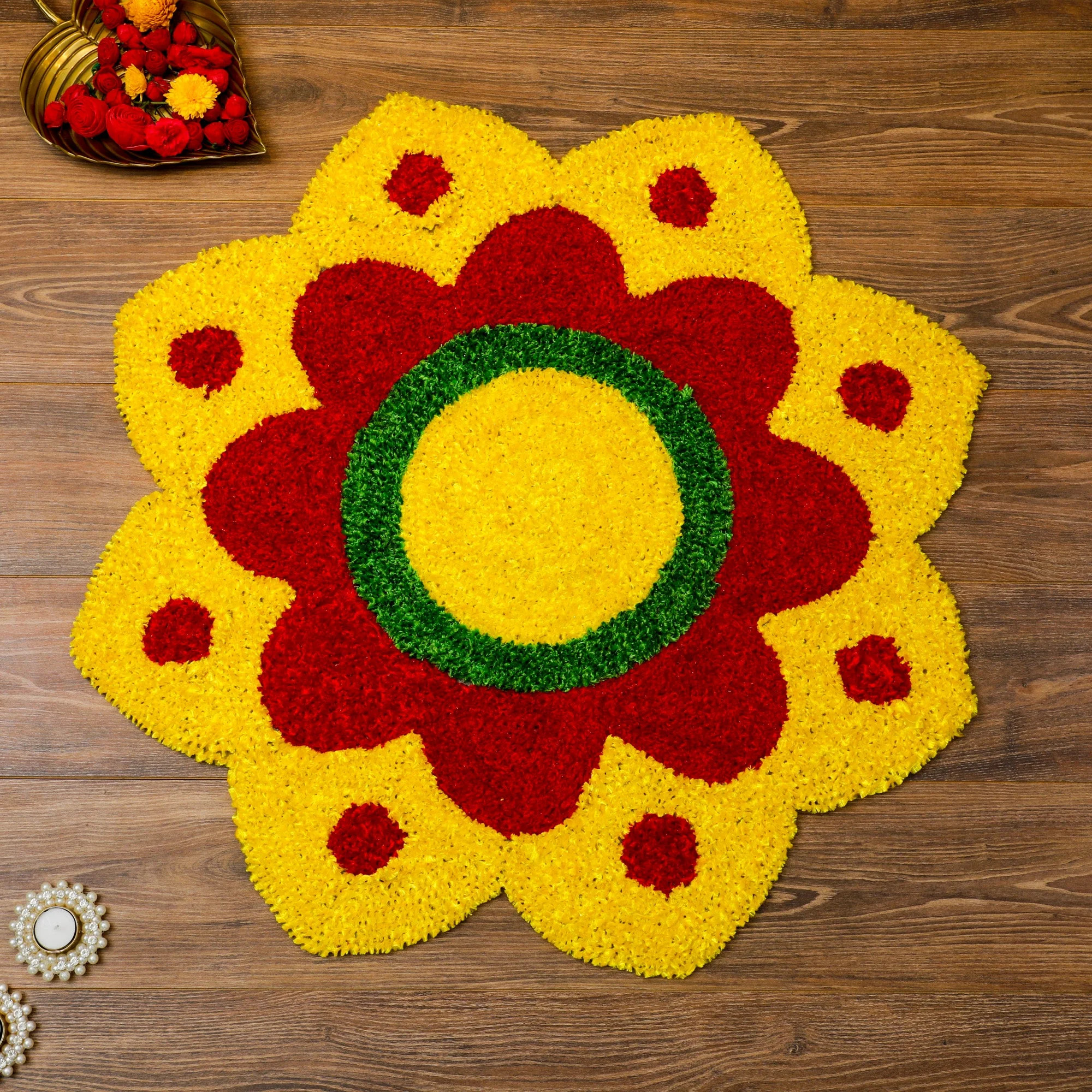 Resham Rangoli Mat