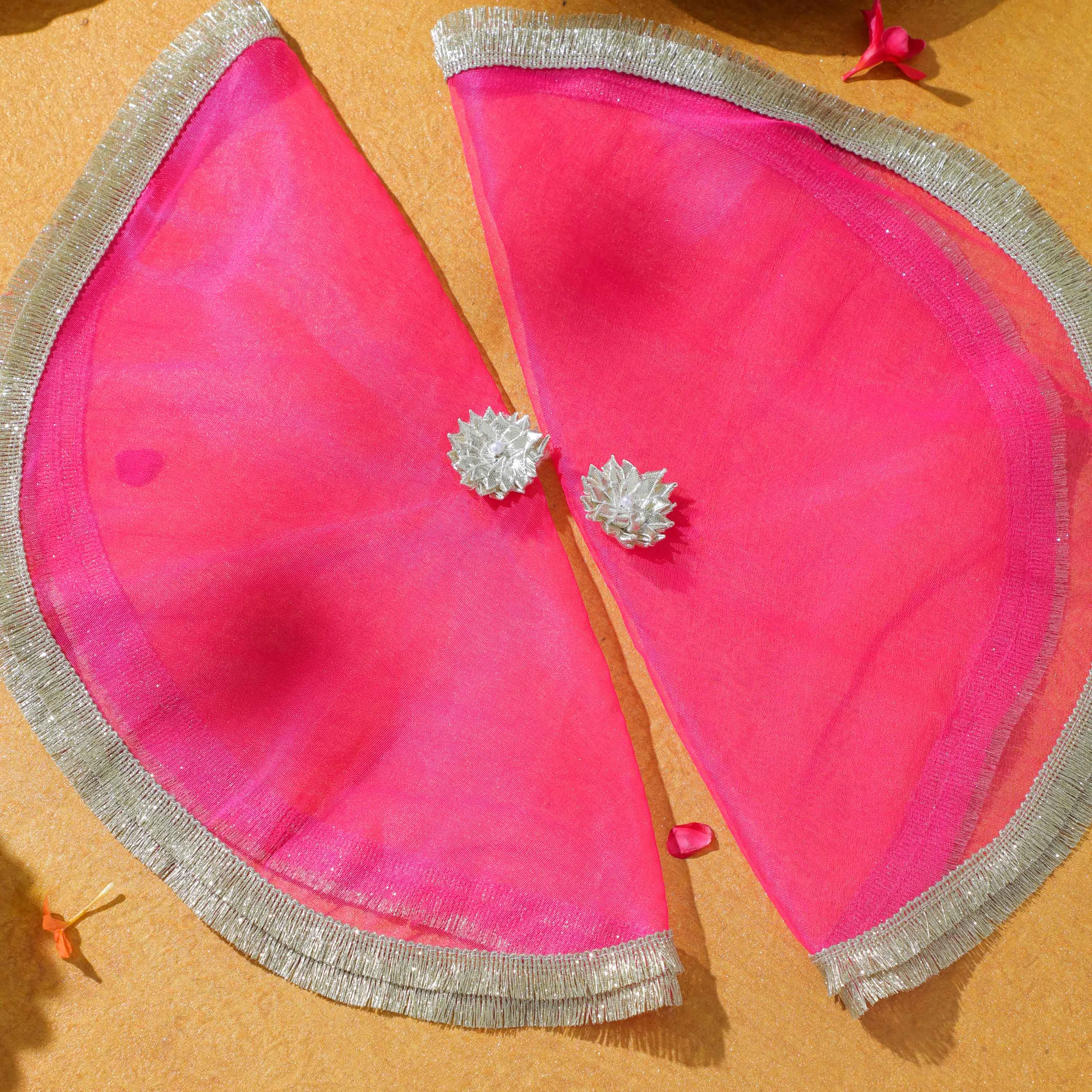 Dark Pink Thali Cover