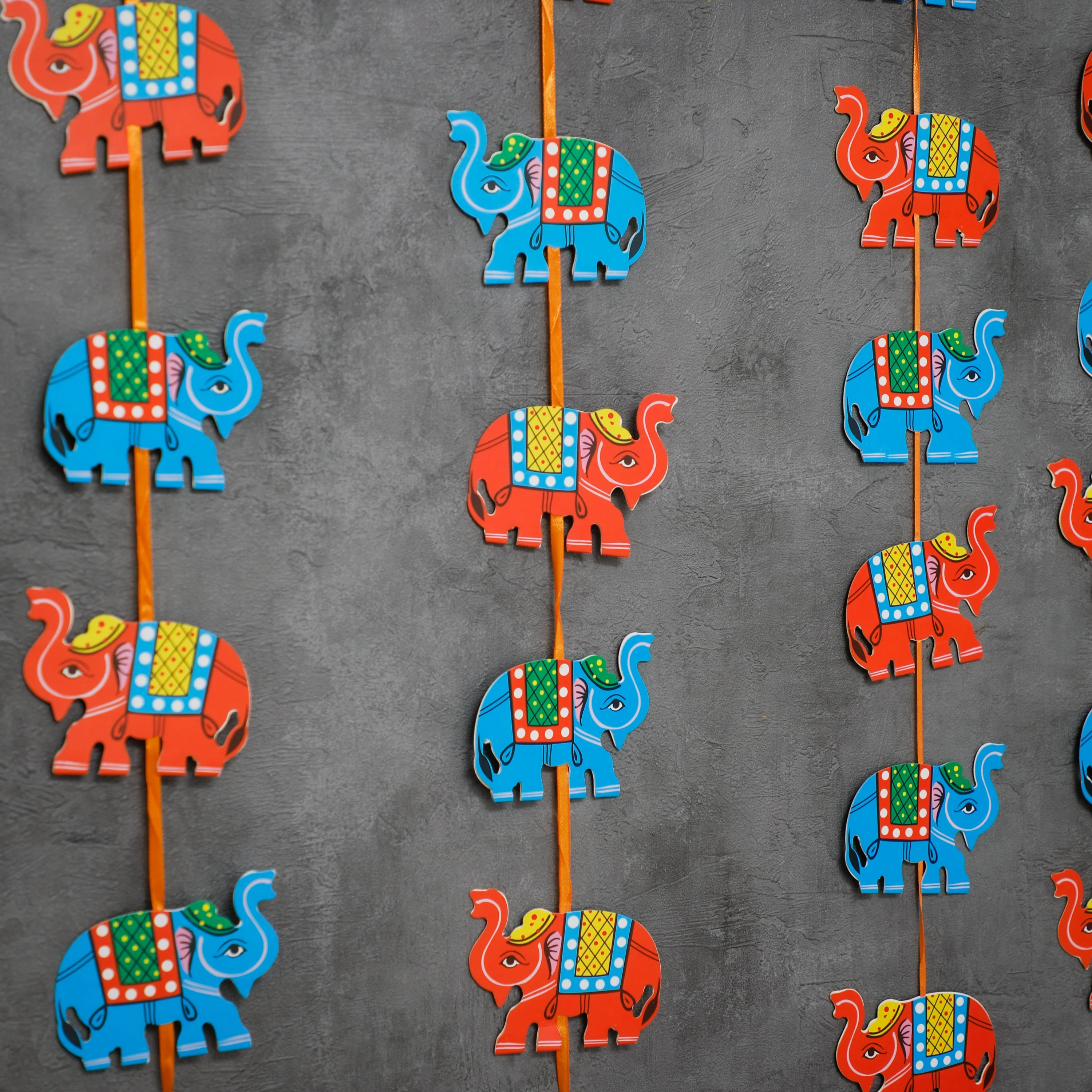 6 Ft Dual Color Elephant Garland