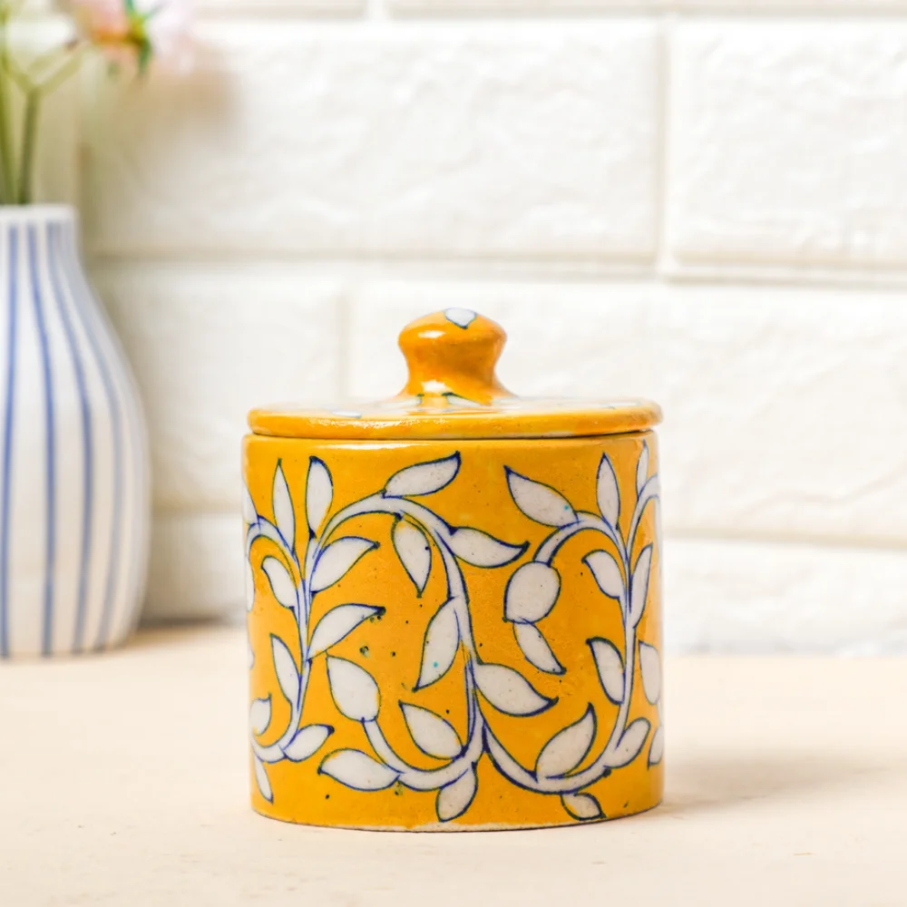 Storage Jar (Yellow)