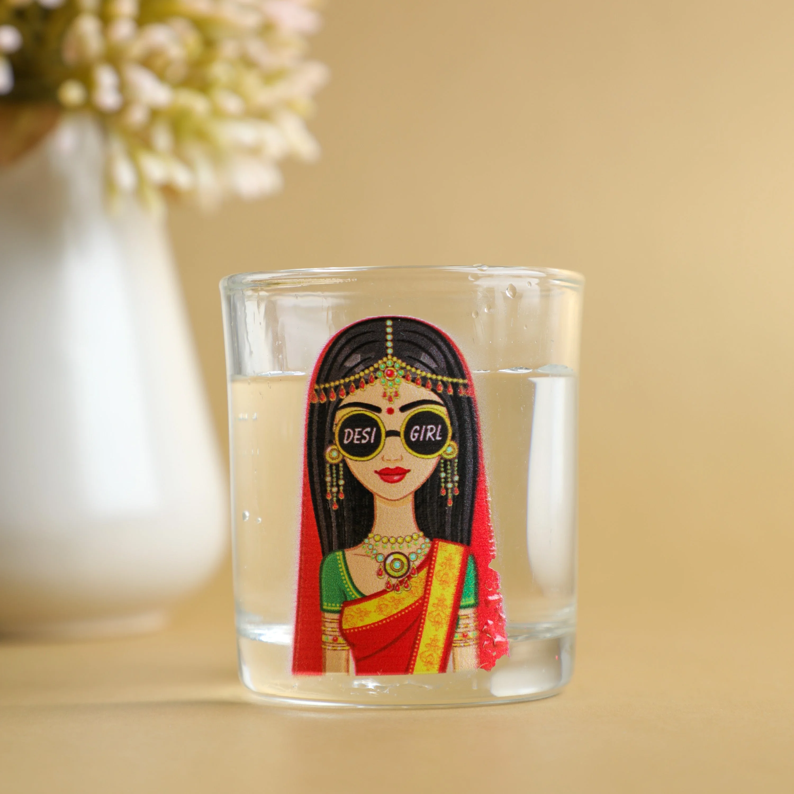 Desi Girl Shot Glass