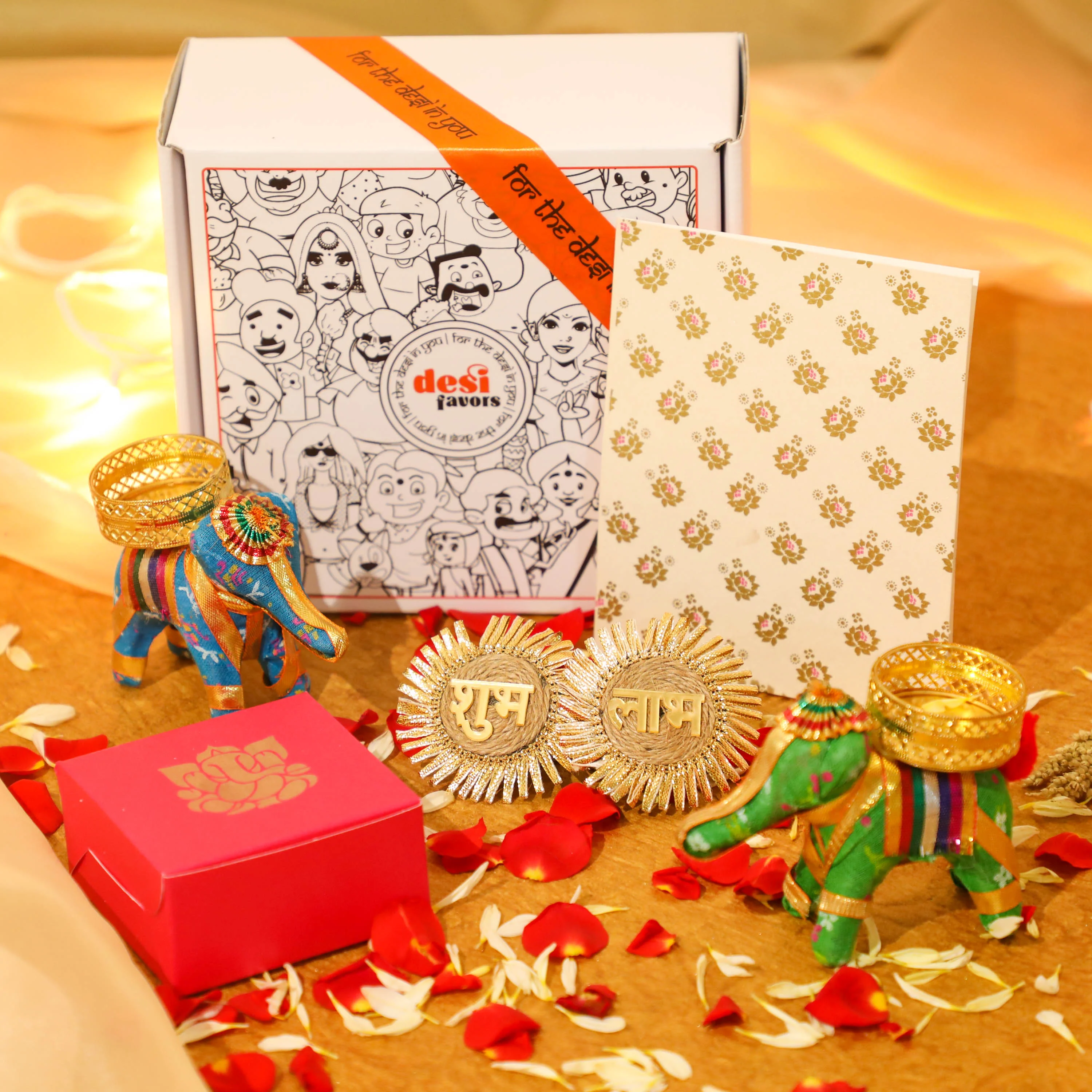 Quirky Elephants Diwali Gift Hamper