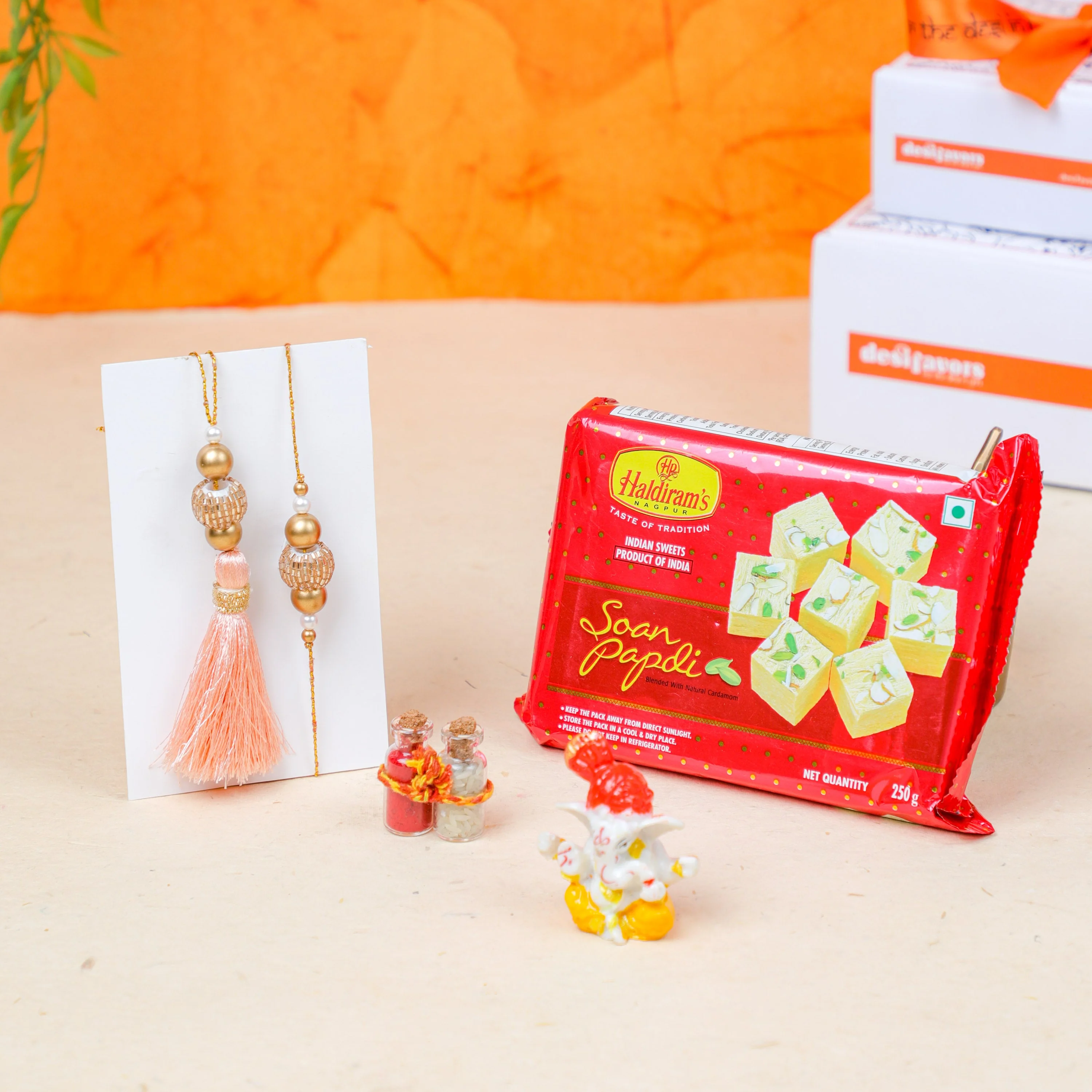 Rakhi Gift Hamper for Bhaiyya Bhabhi