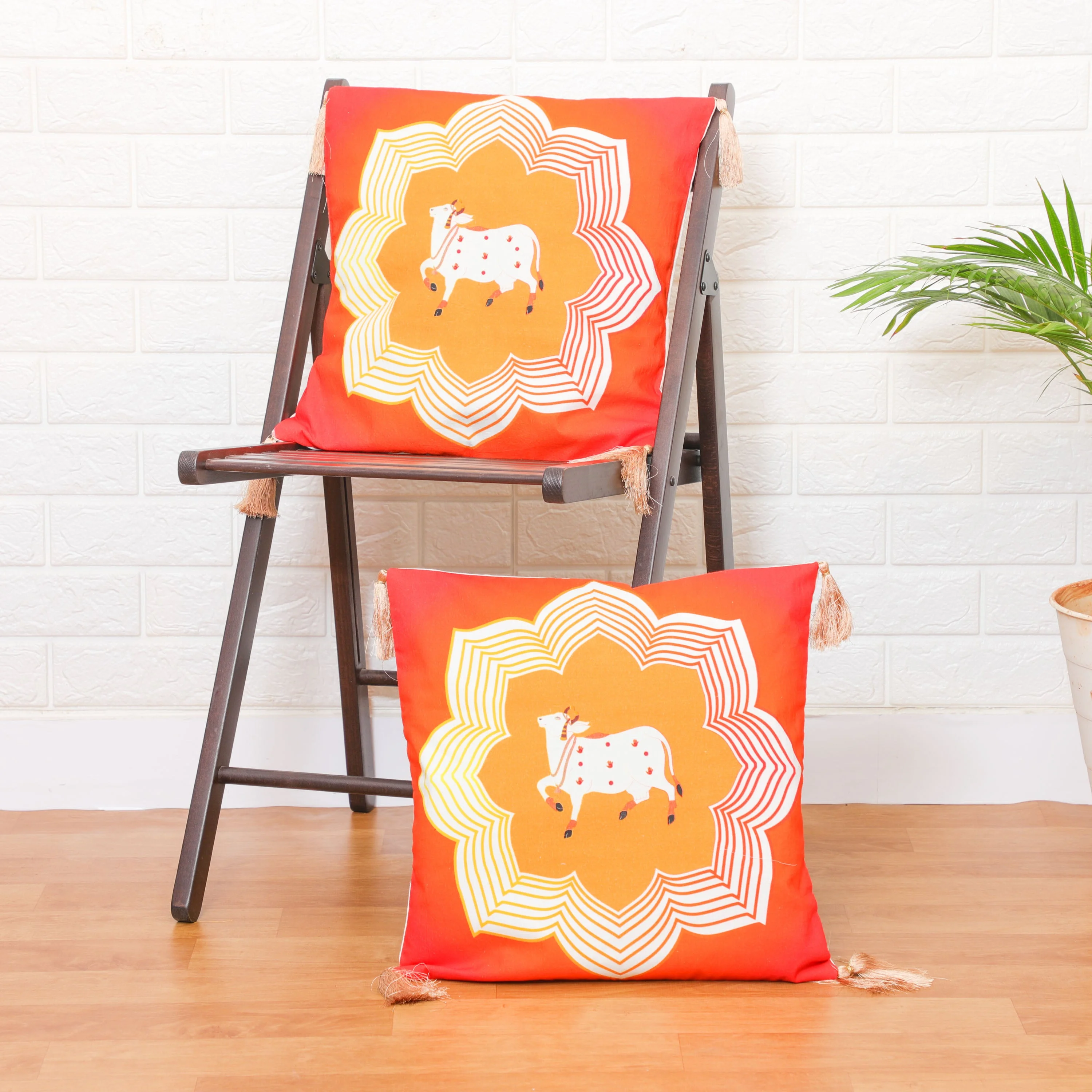 Kamadhenu Cushion Cover