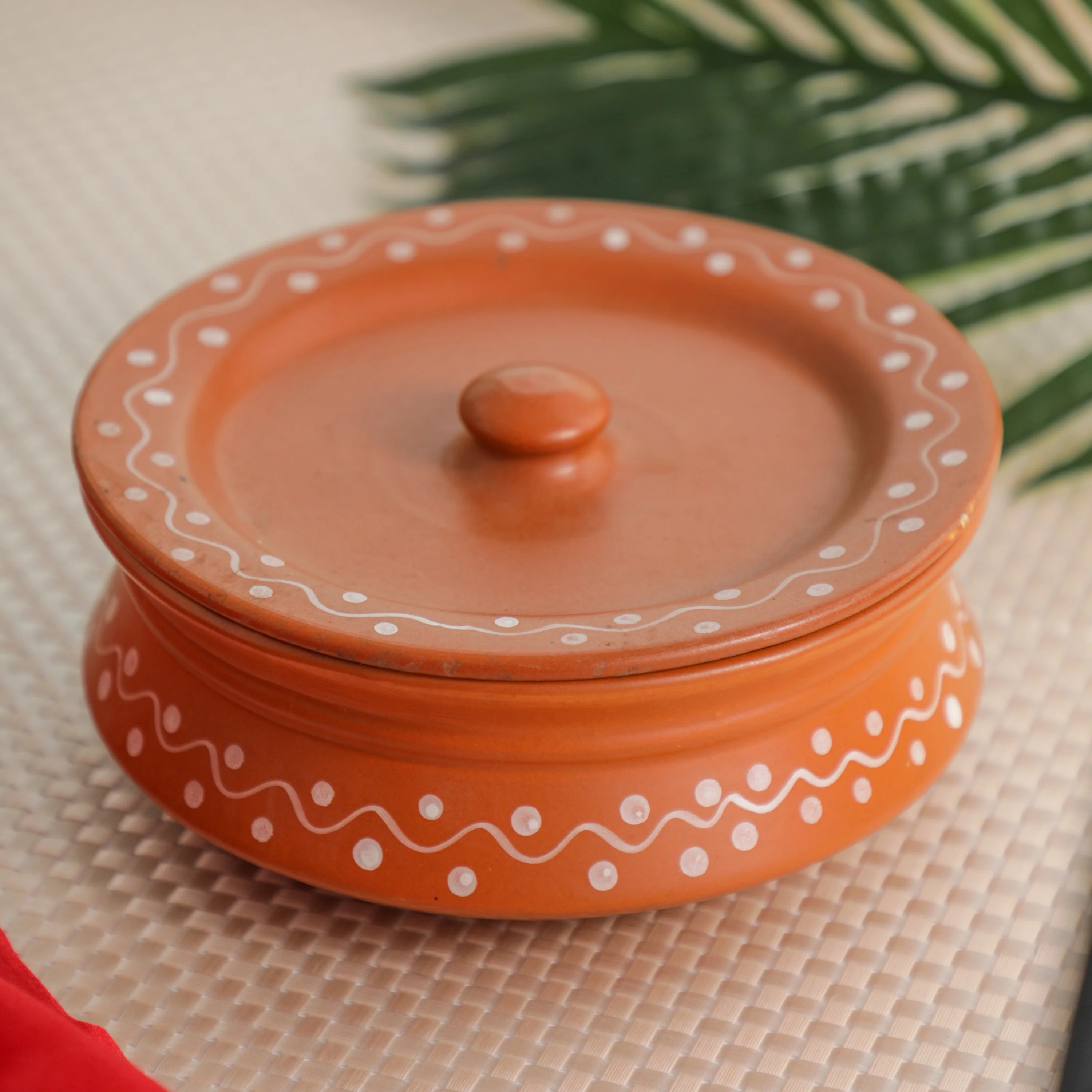 Terracotta Rice Serving Handi