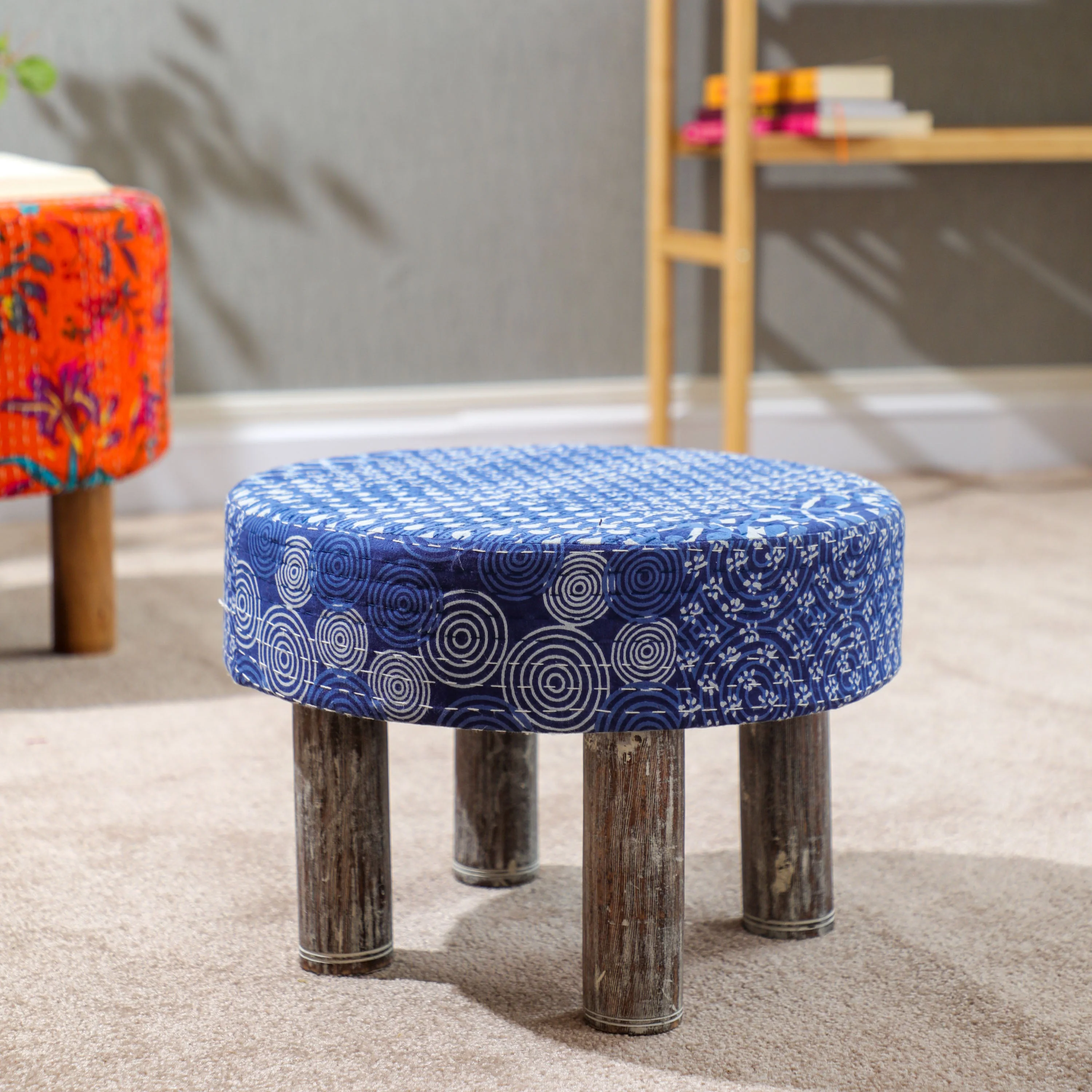 Kantha  Stool