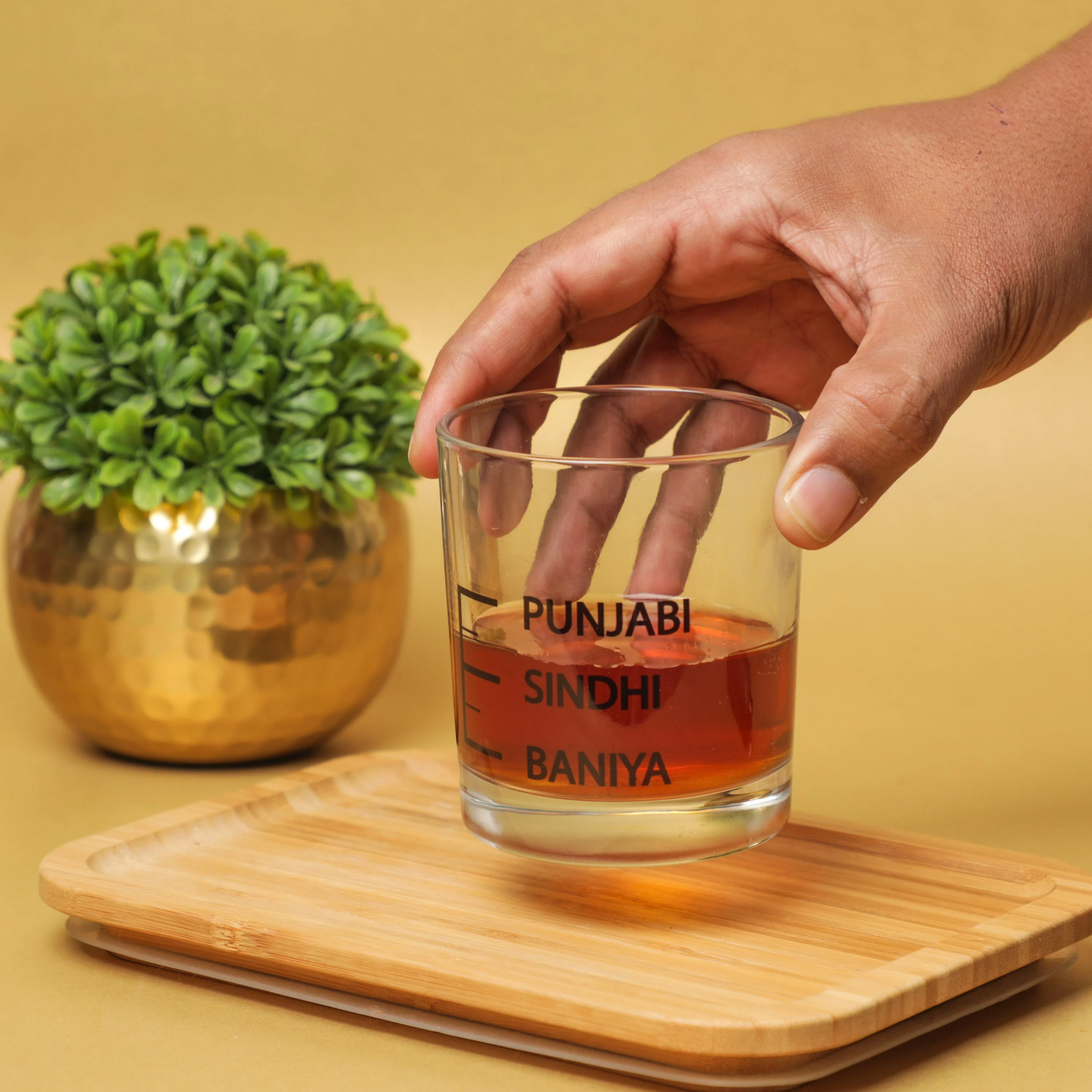 Desi Style Whisky Glass