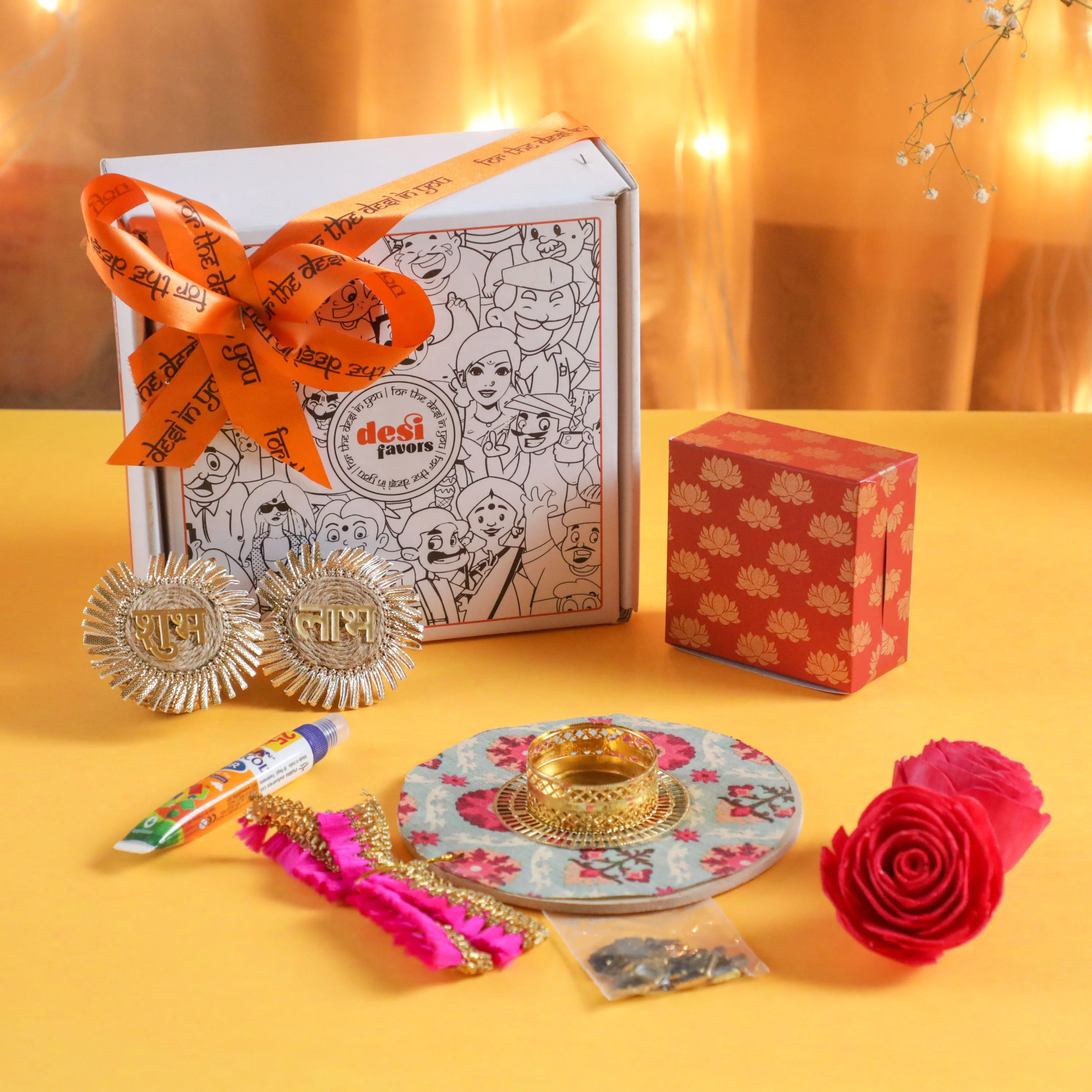 DIY Diya Gift Box