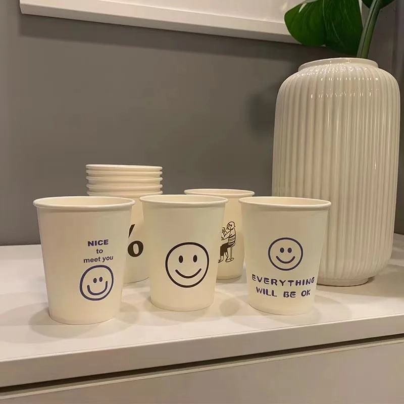 Disposable paper cups Disposable paper cups Hot and cold shared cups Disposable cups Environmentally