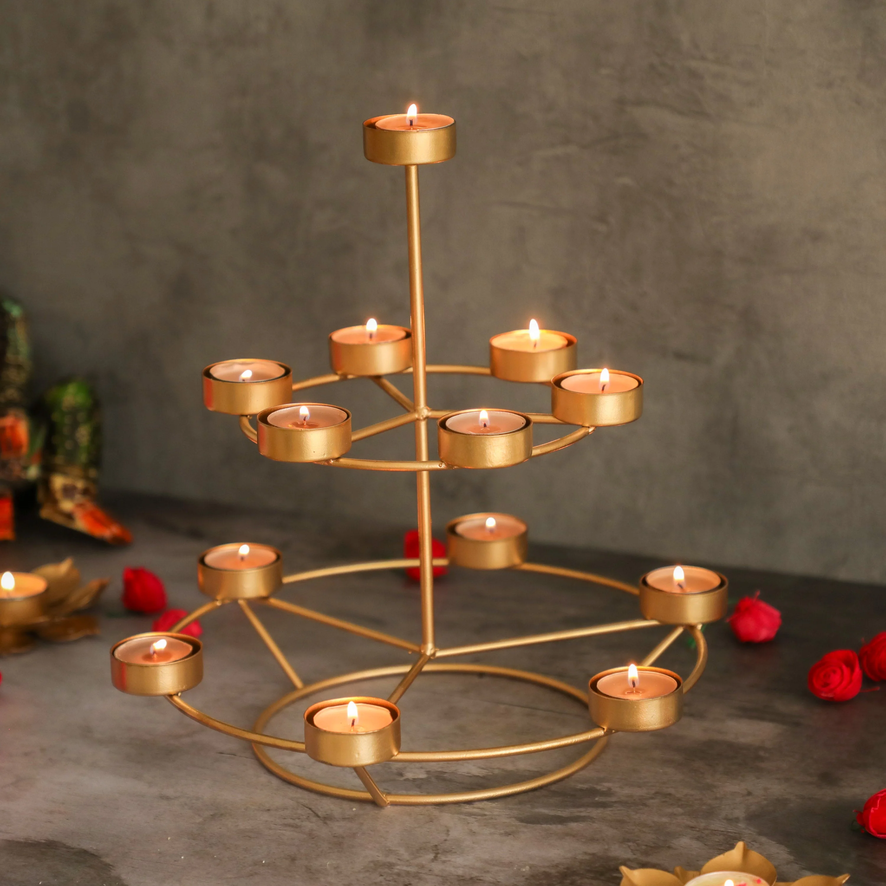 3 Step Diya Stand