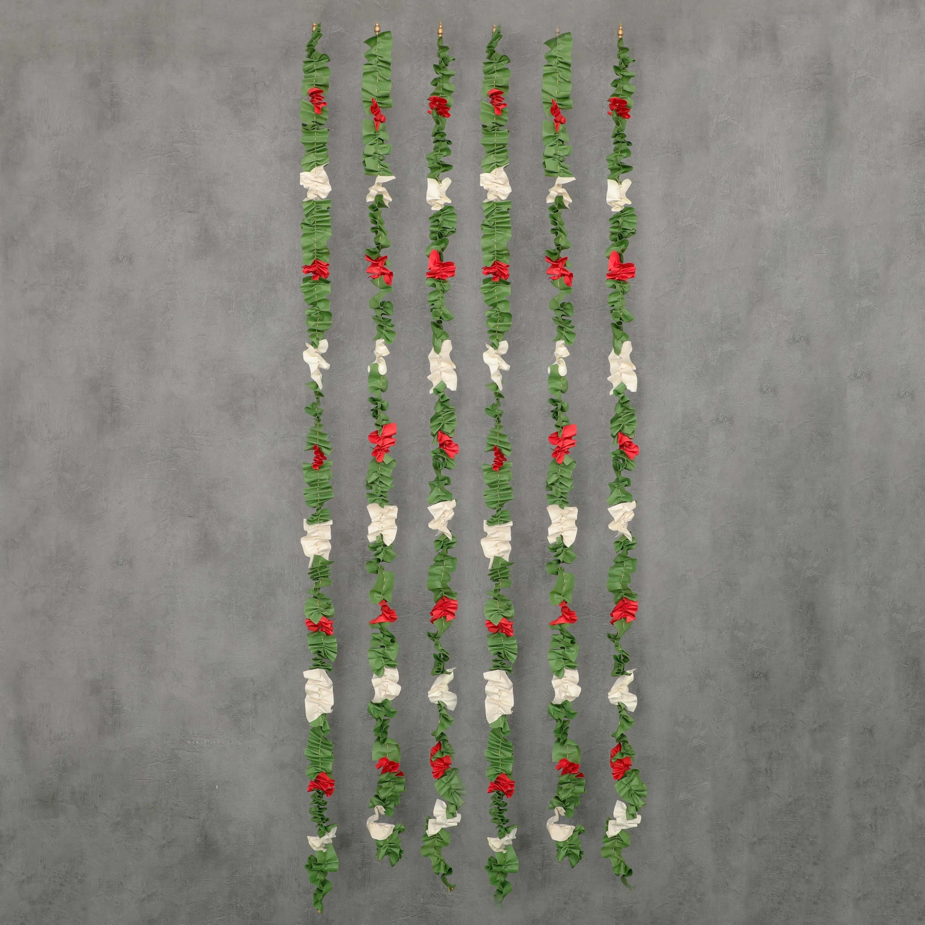 Tricolor Handmade Paper Garland