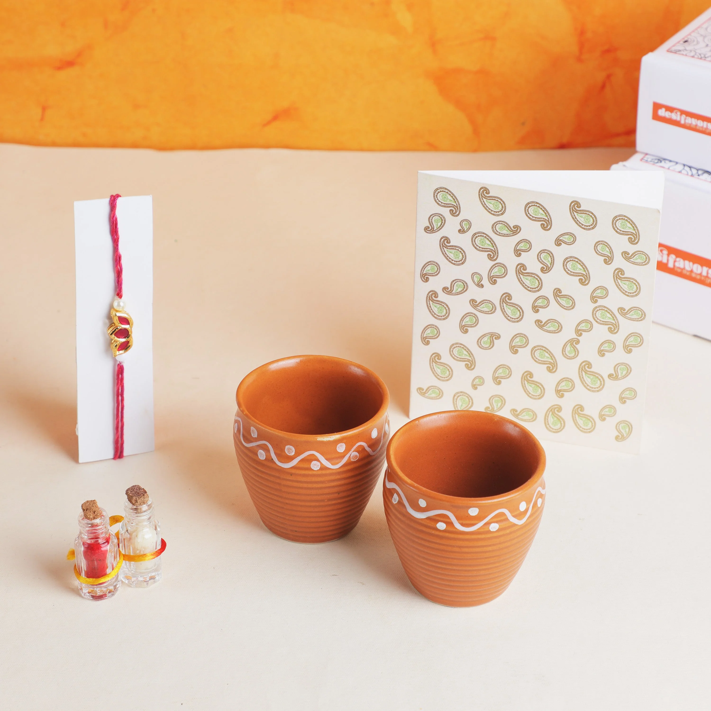 Chai Bhai Rakhi Gift Hamper