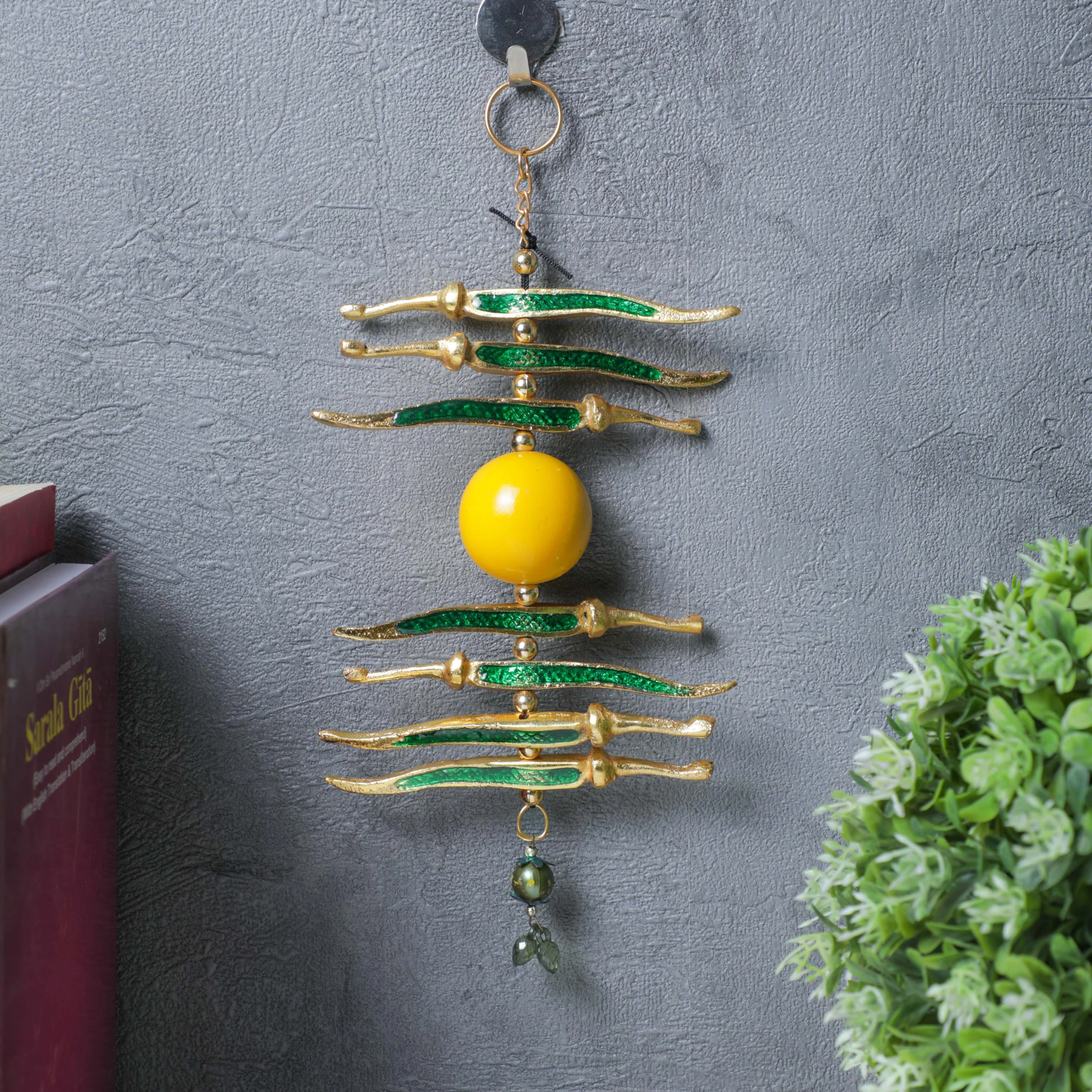 Metal Nimbu Mirchi Hanging