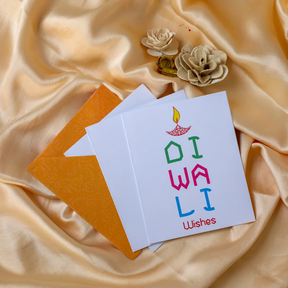 Modern Diwali Greeting Cards