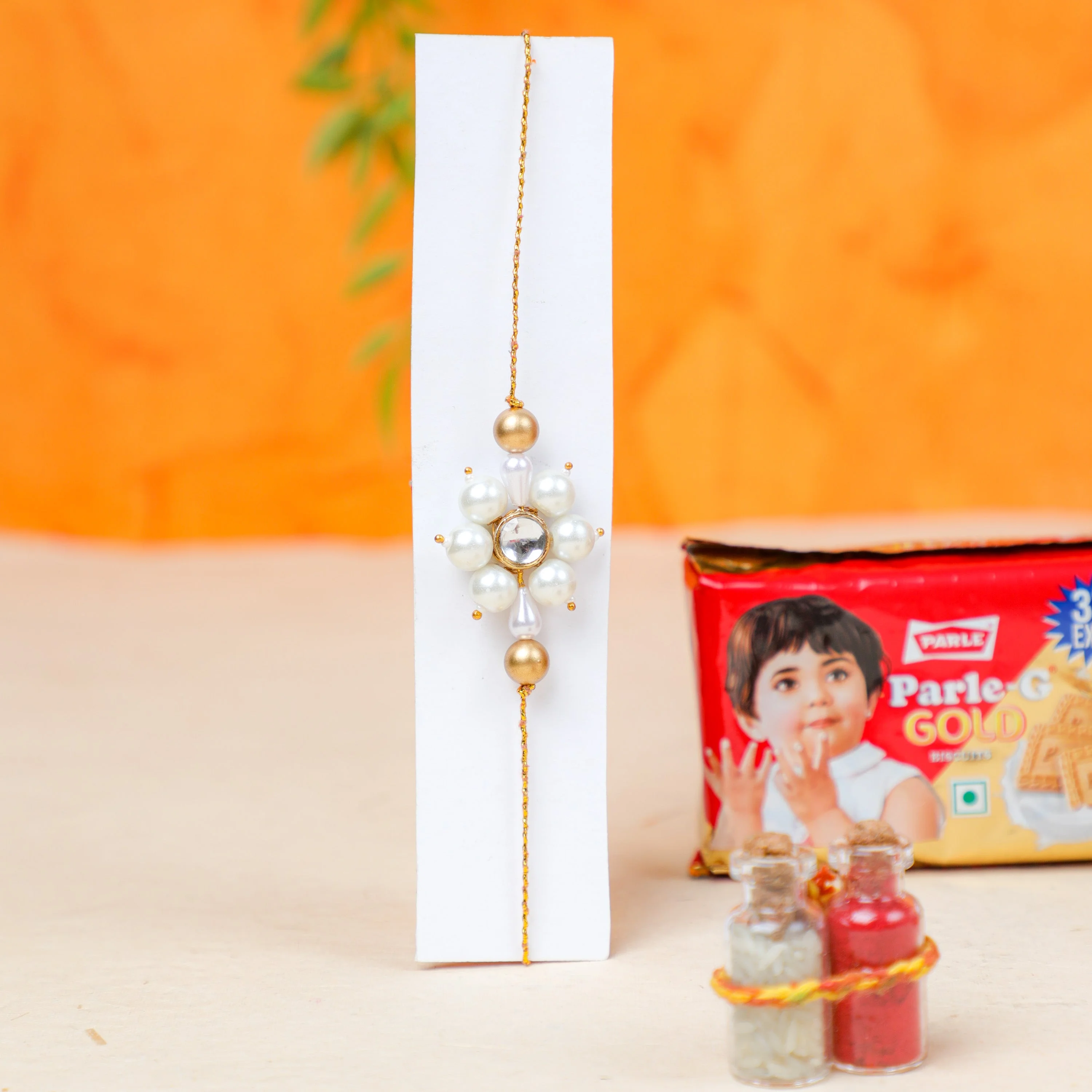 &bull; Parle G &bull; Haldiram&#39;s Bhujia &bull;Roli Chawal &bull; Message Rolls &bull; Rakhi