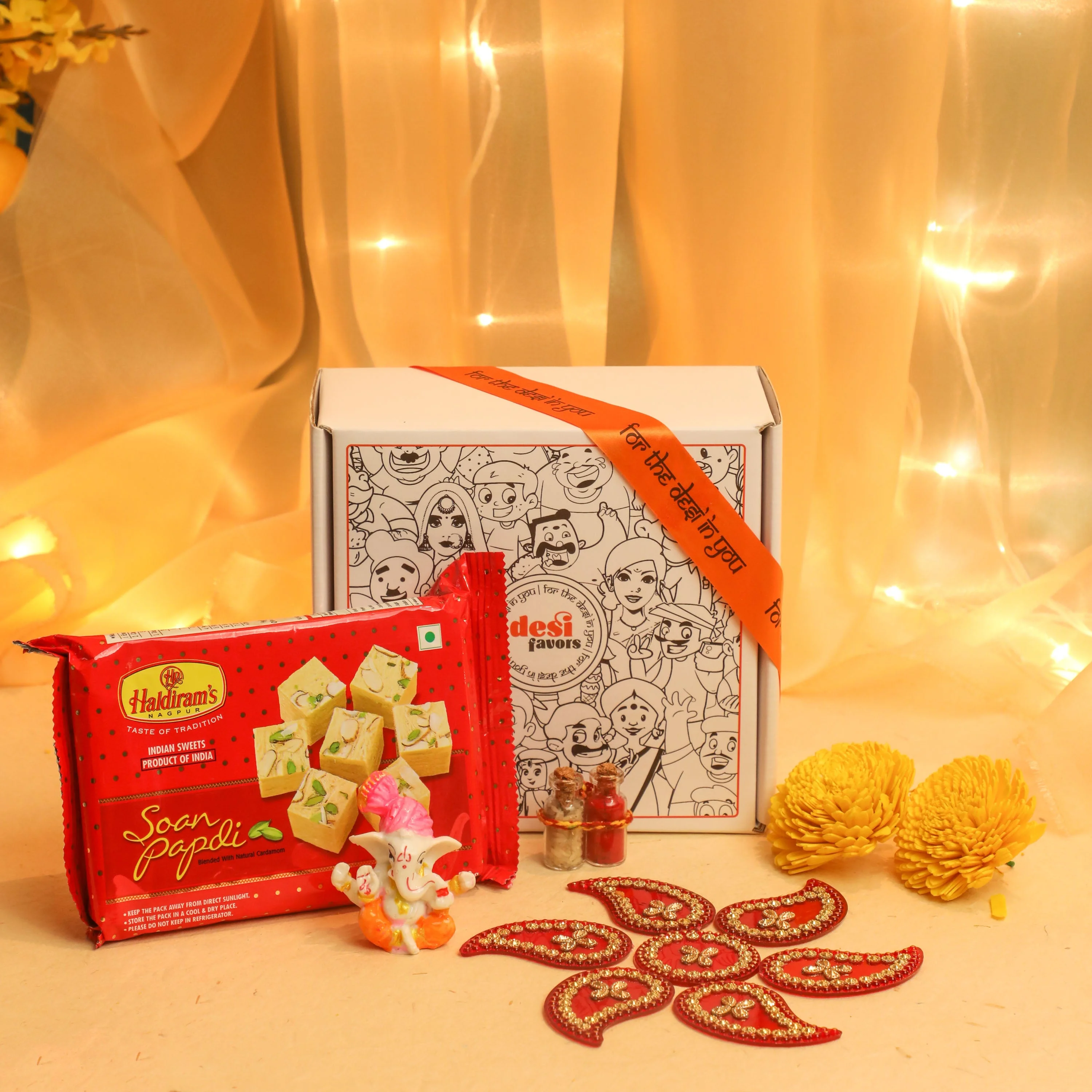 Soan Papdi Diwali Gift Box