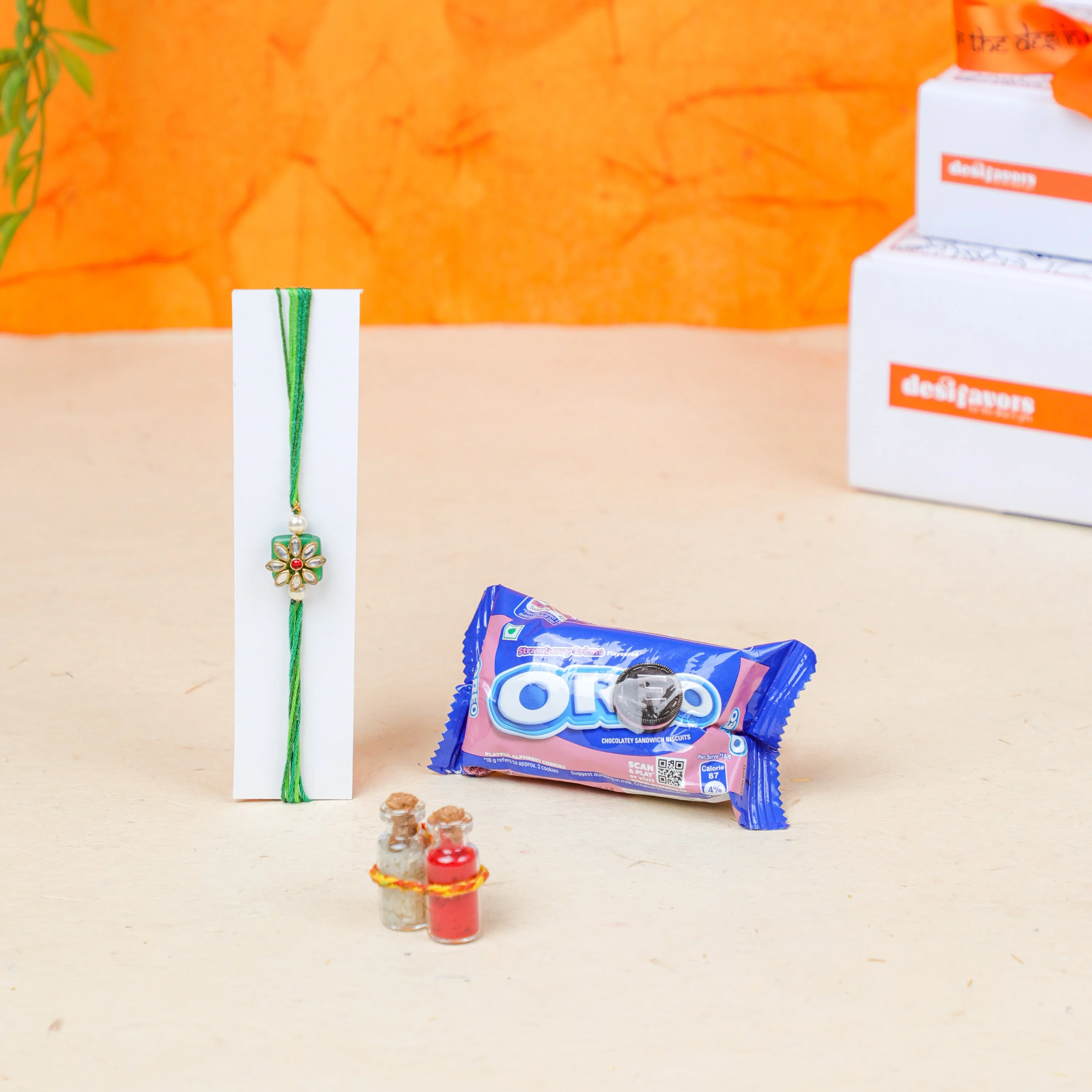 Cool Rakhi with Oreo Gift Hamper